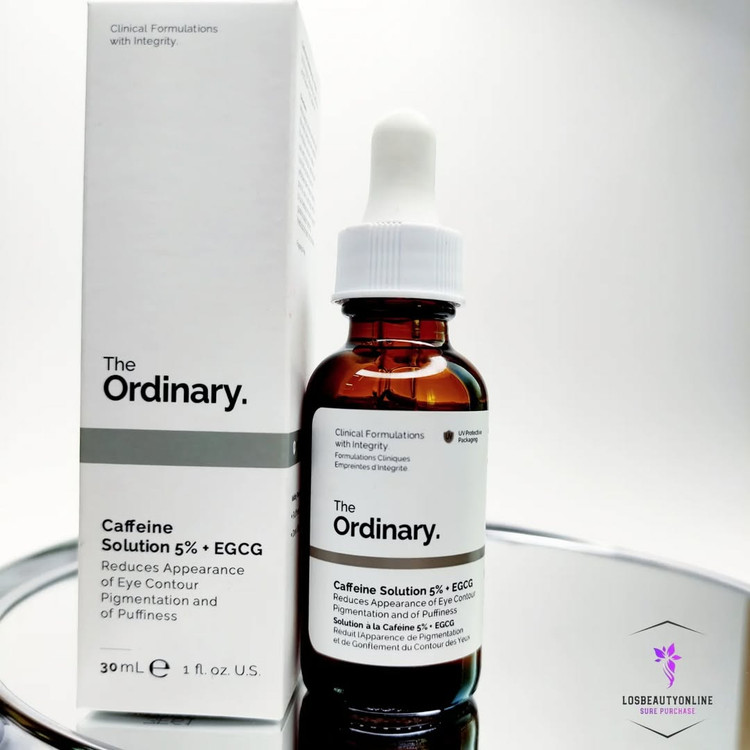 سرم دور چشم ضد تیرگی و پف کافئین اوردینری، مناسب برای کاهش پف و روشنکردن پوست دور چشم