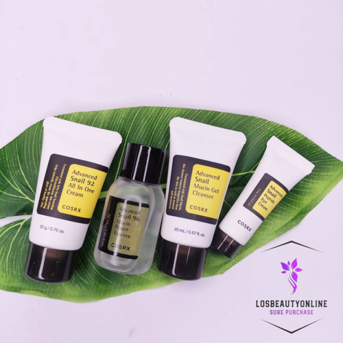 کیت حلزون چهار مرحلهای کوزارکس، مناسب برای ترمیم و آبرسانی پوست