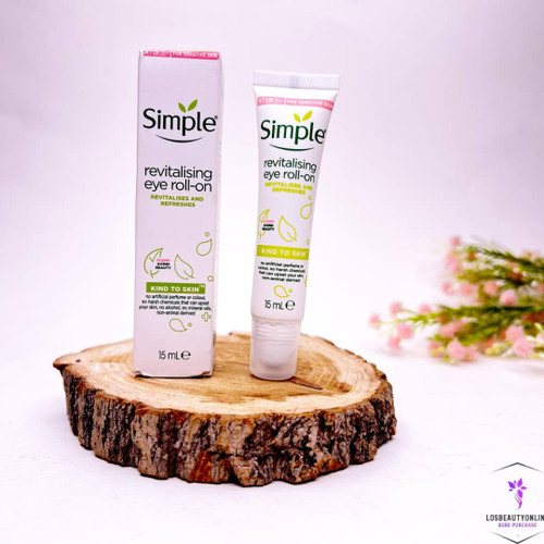 کرم دور چشم سیمپل مدل رولی، مناسب برای کاهش تیرگی و چینوچروک پوست