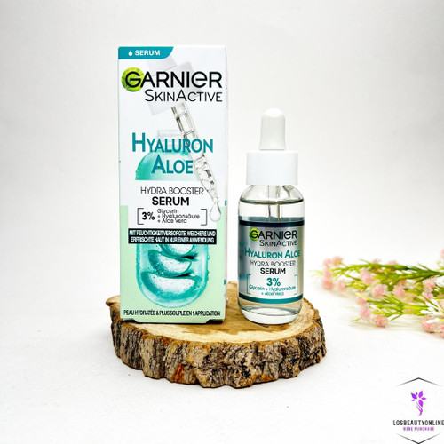 سرم آبرسان هیالورونیک اسید و آلوئه ورا گارنیر، مناسب برای آبرسانی و تقویت پوست