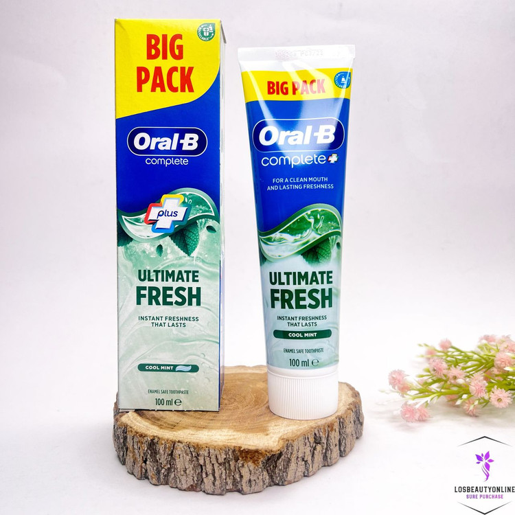 خمیردندان Oral-B Complete Plus Ultimate Fresh، مناسب برای طراوت و محافظت دندان