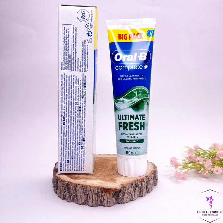 خمیردندان Oral-B Complete Plus Ultimate Fresh، مناسب برای طراوت و محافظت دندان