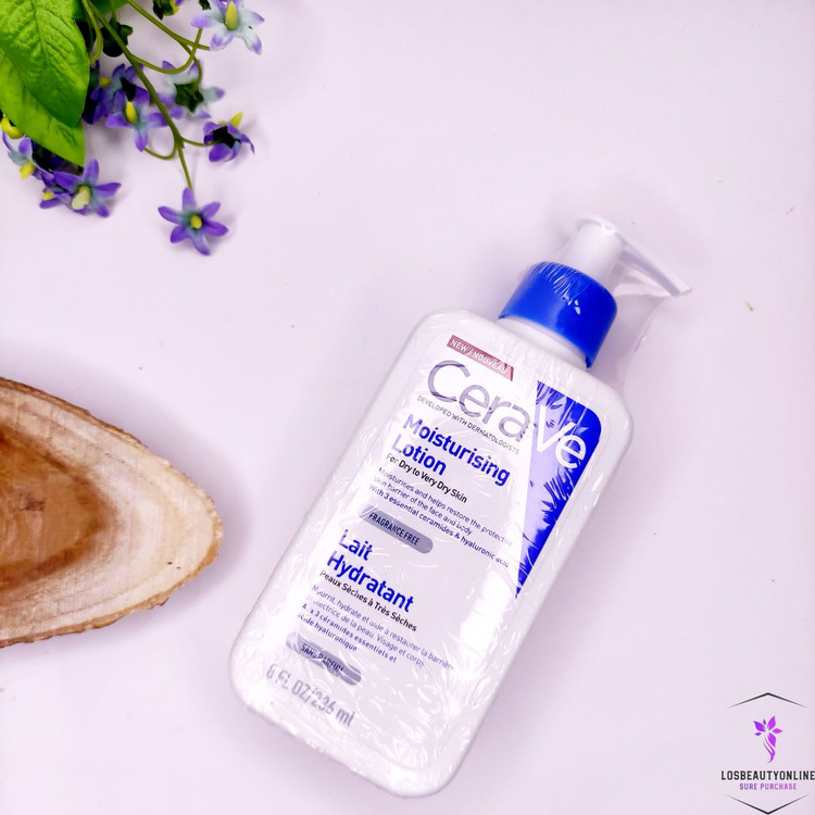 لوسیون کرم مرطوبکننده و آبرسان قوی سراوی، مناسب برای تقویت و هیدراته کردن پوست