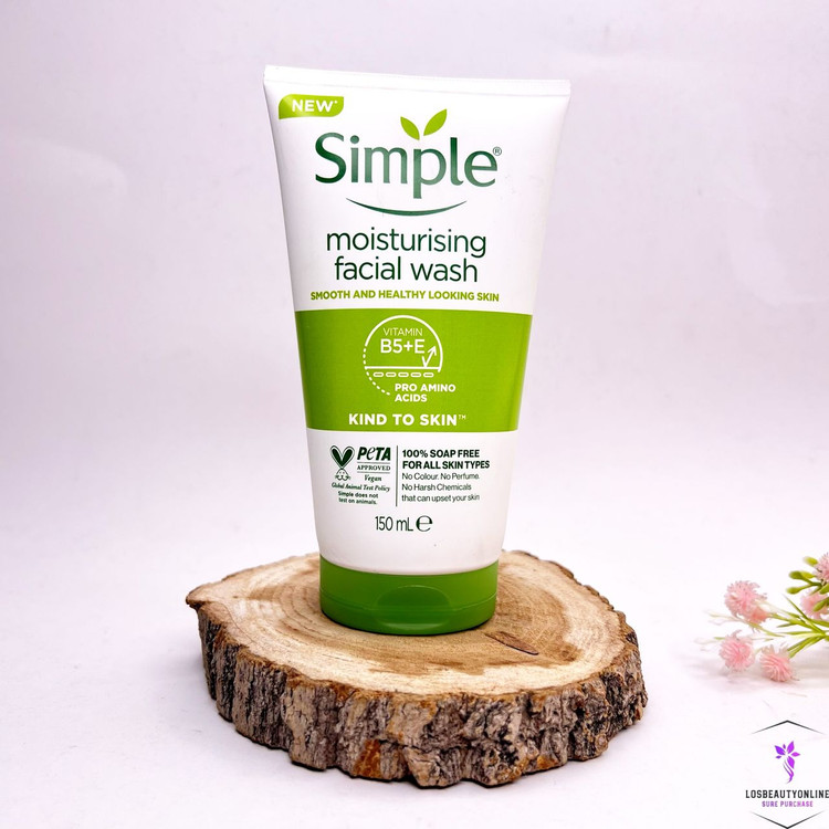 ژل شستشوی صورت سیمپل آبرسان، مناسب برای پاکسازی و آبرسانی پوست