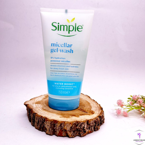 ژل شستشو صورت میسلار سیمپل، مناسب برای پاکسازی و آبرسانی پوست