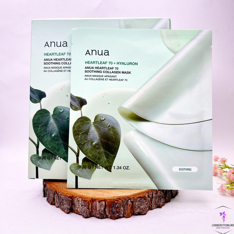 ماسک ورقهای کلاژن سوتینگ هارتلیف آنوا