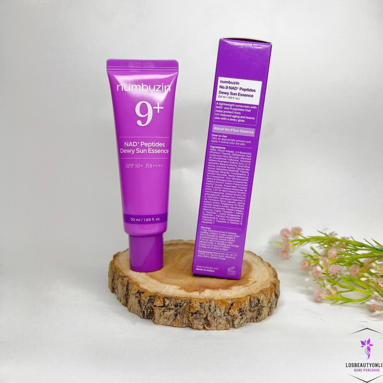 ضد آفتاب اسنس نامبوزین شماره ۹+ مدل NAD+ Peptides Dewy